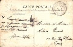 CPA Rambures the Ievis Bridge and I Entering on the Court of the Castle