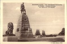 CPA Beaumont Hamel Avoids Commemorative Terreneuvien 51 Division Scottish Monument