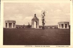 CPA Longueval Monument of Delville wood