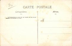 CPA Moreuil Church of XVe Century