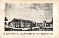 CPA Vue of the Castle of Cremault has m the marquis Hargucourt