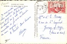 CPA Morocco Scenes And Standards the prayer In the desert Camel camel