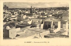 CPA Maroc Rabat Panorama de la Ville 