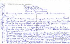 CPSM Maroc Marrakech pays des contrastes