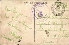 CPA Morocco Fedhala the Park of the Casino