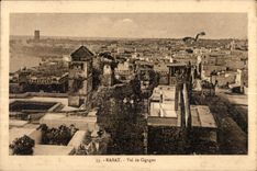 CPA Maroc Rabat Vol de Cigogne