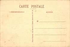 CPA Maroc Rabat Vol de Cigogne