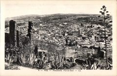 CPA Maroc Fez Panorama Fez el Bali