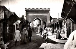 CPSM Maroc Fes Porte de Bou Jeloud Cote Nord