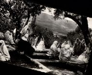 CPSM Morocco Scenes and Standards of Morocco In the Moslem cemetery