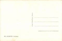 CPSM Morocco Bizerte the beach