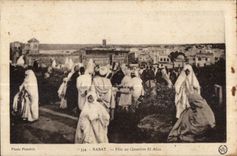 CPA Morocco Folds back Festival with the Cemetery El Alou