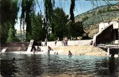 CPSM Maroc Fes Ain Chkeif La piscine