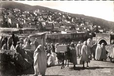 CPSM Morocco Moulay Idriss Places Souk