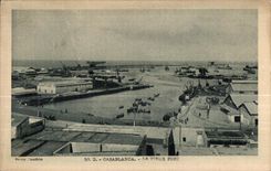 CPA Casablanca Le Vieux Port