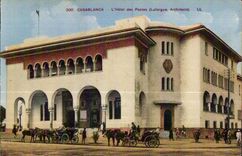 CPA Casablanca L Hotel des Postes 