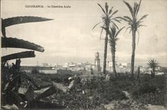 CPA Casablanca Le Cimetiere Arabe