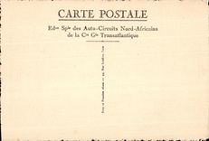 CPA Oudjda Morocco the door of the heads