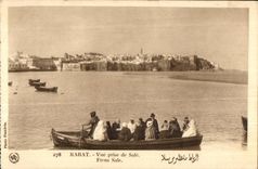 CPA Maroc Rabat Vue prise de Sale From Sale