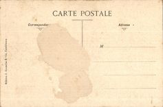 CPA Morocco View of Ber-Rechid taken of the camp