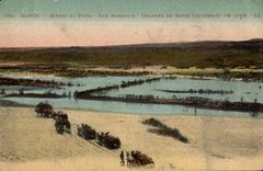 CPA Morocco Morocco Scenes and Standards Southern Morrocan Column of Under Beam a Wadi