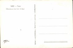 CPA Morocco Taza Marabout of Sidit El Beri