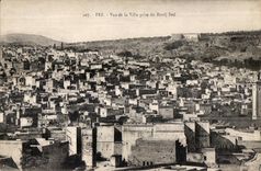 CPA Maroc Fez Vue de la Ville prise du Bordj Sud