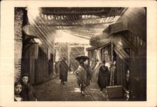 CPA Maroc dans les Souks