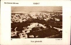 CPA Maroc Rabat Vur generale