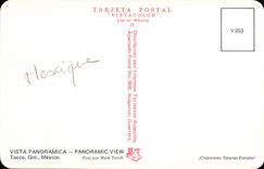CPA Mexique Mexico Vista Panoramica Taxco Gro Mexico