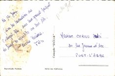 CPA Costa C Ground Estoril Vista Parcial Feito EM Portugal