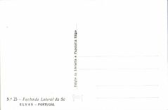 CPA Fachada lateral DA Elvas Portugal