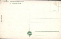 CPA Zagreb Donjogradska gimnazija Croatia Croatia