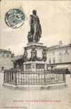 Bar the Duke - Statue of the Oudinot Marshal - CPA
