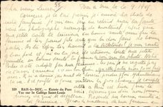 Bar the Duke - Entrance of the Park - Sight on the Holy College Louis - CPA