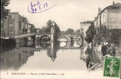 Bar the Duke - Sight on the Notre Dame Bridge - CPA