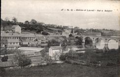 Alrededores de CPA del puente de Laval de Rochefort