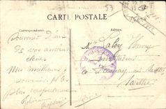 CPA Laval acuartela Schneider Militaria