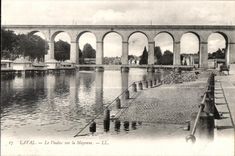 CPA Laval Viadue en Mayenne