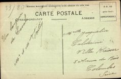 Puerta y calle Charles Landelle de CPA Laval (Mayenne) Beueheresse