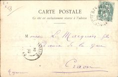 CPA visto de Avesnieres tomado Laval