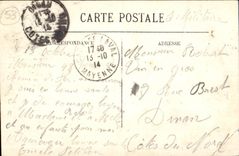 CPA Laval el viaducto en el tren de Mayenne