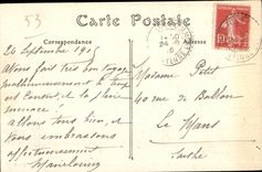 CPA Laval la catedral y la puerta de Beucheresse