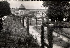 CPA Laval Mayenne vista del porine