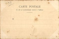 Ruinas de CPA del castillo de Laval cercano montjean