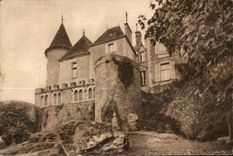 CPA Chailland mayenne Castle of clivoy