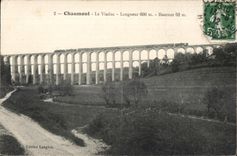 CPA Chaumont Le Viaduc Longueur Hauteur