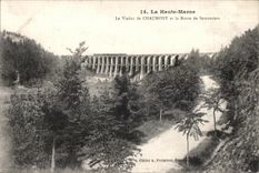 CPA Chaumont La Haute Marne La Viadue de et la Route de Semoutiers
