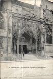 CPA Chaumont Le Portail de L Eglise Saint Jean Baptiste