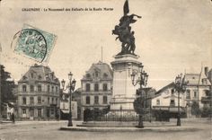 CPA Chaumont Le Monnment des Enfants de la Hants Marne